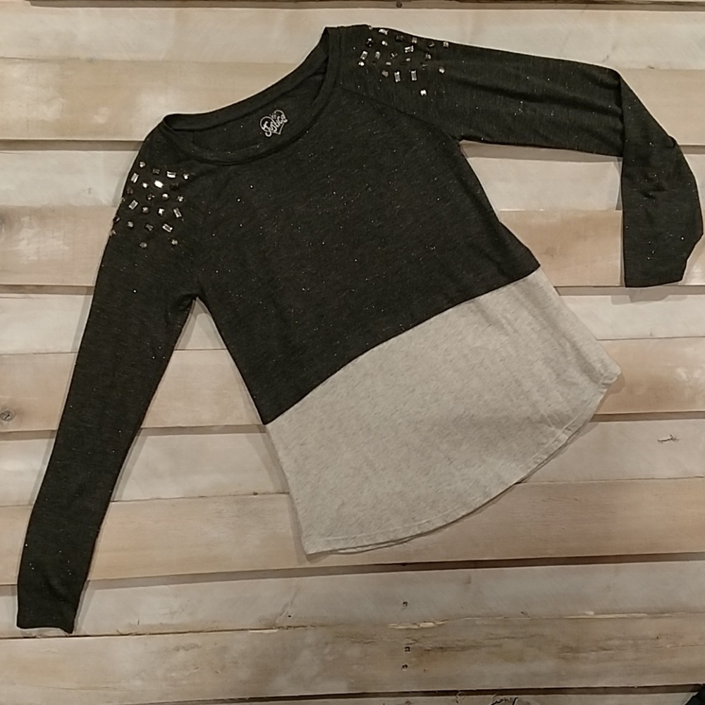 JUSTICE SZ12 GRAY/CREAM long sleeve
